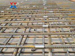 工地施工时钢筋套筒